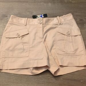 Talbot's cream shorts size 10
